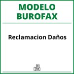 Modelo Burofax Reclamacion Daños