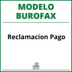 Modelo Burofax Reclamacion Pago